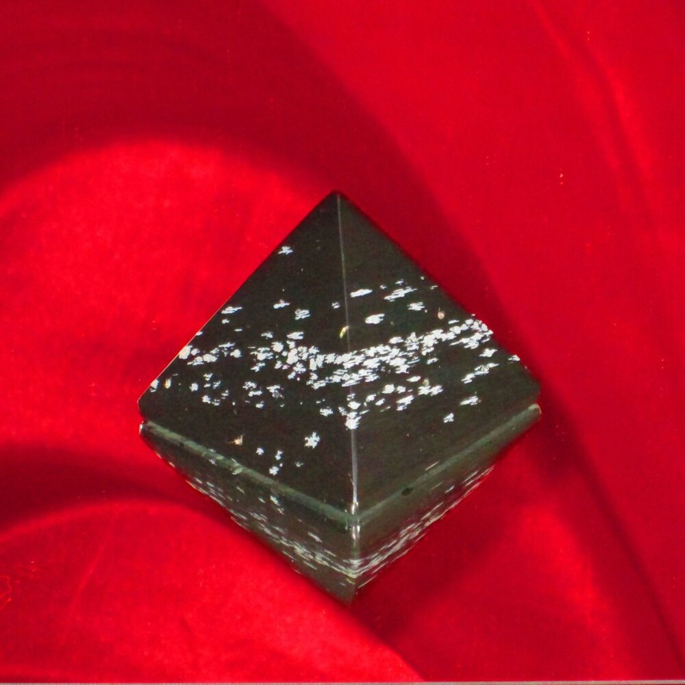 Black Obsidian Pyramid
